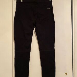 Sanctuary Women’s Black  Leggings Faux Pockets Pull On Pants